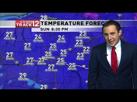 WBNG Weathercast, Saturday January 4th 2020