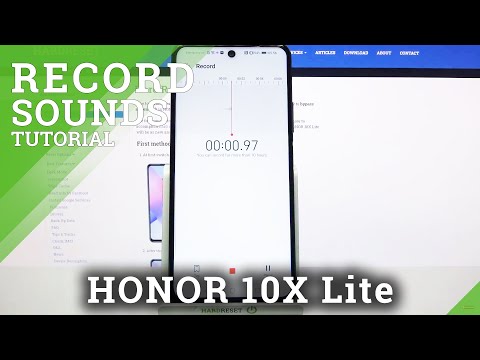 How to Record Sounds in HONOR 10X Lite – Use Voice Recorder
