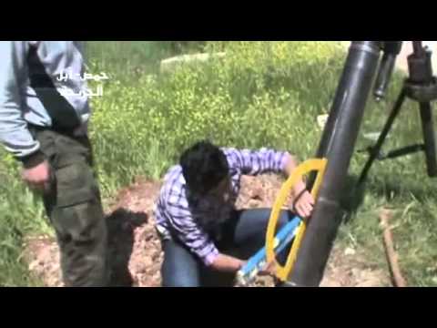 استهداف مقرات النظام في اللواء 72 بقذائف الهاون من قبل كتائب مغاوير القصير