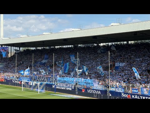 [2-0] VfL Bochum - SV Elversberg, 10.08.2025 Die Ostkurve beim 1. Heimspiel der Saison. Heimsieg!