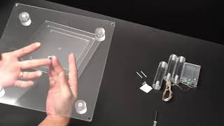 How to install LED Light Cupcake Stand