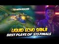 LIQUID ECHO SANJI BEST PLAYS of MPL PH S13 GRAND FINALS . . . 🤯