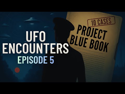 Project Blue Book UFO Files: 10 Cases They Couldn't Explain | Fall Asleep to UFO Stories (Episode 5)