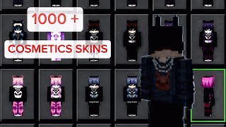 1000+ SKINS FOR MCPE/MCBE [1.21.132] || WORKS IN HIVE 