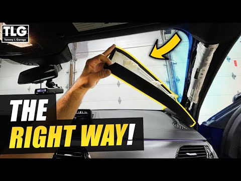 Fast and Easy BMW A Pillar Trim Removal (G20, G80, G82, G87, F90, and more)