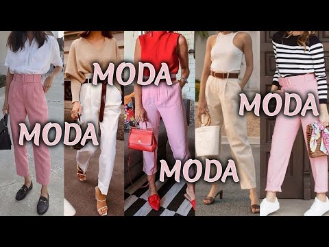 PANTALONES de MODA 2022 / CONJUNTOS de ROPA con PANTALONES MODERNOS / OUTFITS con PANTALONES DE MODA