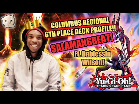 Yu-Gi-Oh! - Columbus Regional 2020 - 6th Place Salamangreat Deck Profile!!! ft. Dablessin Wilson