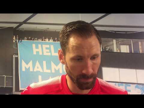 Johan Wiland efter Malmö FF-IFK Norrköping