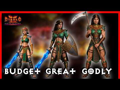 The 3 Levels of the Nova Sorceress, Budget to Godly - Diablo 2 Resurrected