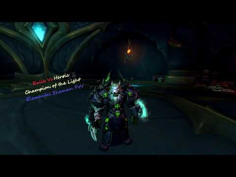 Exile Vs Heroic Champion of the Light (Elemental Shaman PoV)