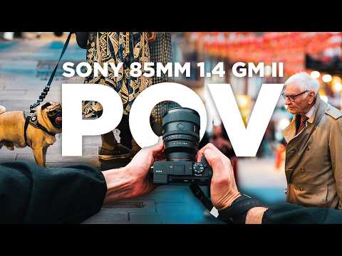 SONY 85MM 1.4 GM II POV (Street Photography)
