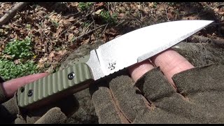 Sitivien ST14 Fixed Blade Knife ($40) Review - Handy Compact Mini Barong Looking Knife