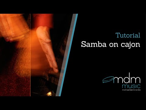 Samba on cajon lesson