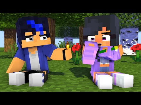 LOVE ME OR NOT? SUPER IDOL FIRST MEET EIN GIFT TO APHMAU - MINECRAFT ANIMATION #shorts