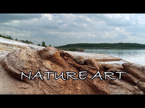 NATURE ART (Part3/engl) / HUMANS IN LANDSCAPES - a bodypaint project by artist Jörg Düsterwald