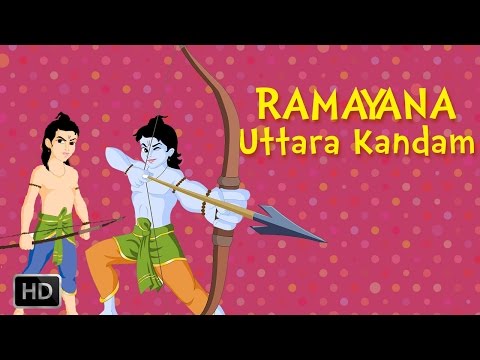 Ramayana:The Epic (Full Movie) - Uttara Kandam - Birth Of Lav Kush - Animated Stories for Kids
