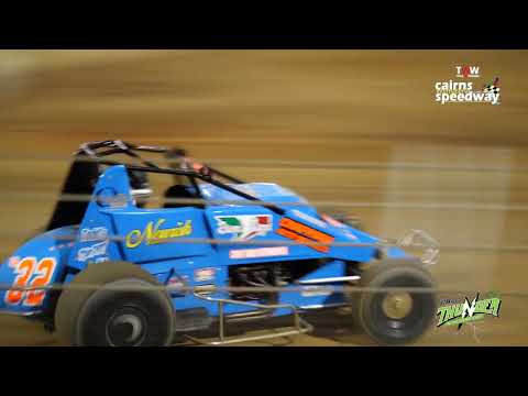 June 25th at TWW Cairns Speedway - Wingless heat 2 - Thunder in the Canefields