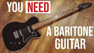 Video thumbnail for 5 Reasons Why You NEED A Baritone Guitar by Rhett Shull