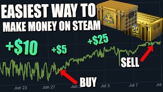 The FASTEST Way to Make Money on Steam in 2022 (CSGO Investing)