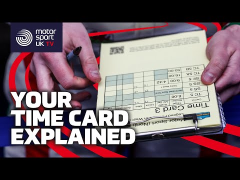 Essential Guide for Co-Drivers! | Rally Time Cards Explained | Your First Rally Ep.11