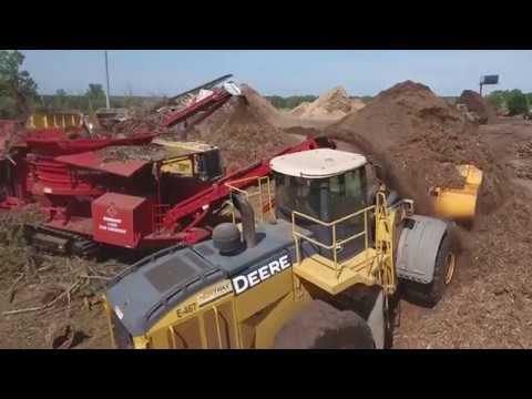 Morbark 1300B Tub Grinder Equipment Features Walk-around