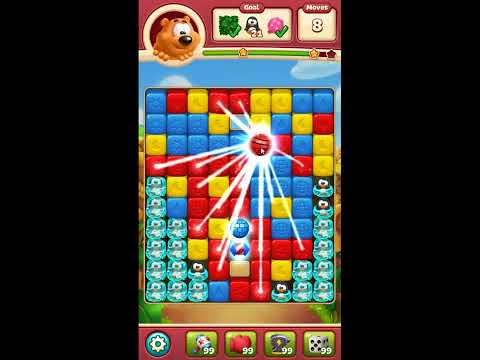 Toon Blast Level 7811 - NO BOOSTERS 🐻🐺🐱 | SKILLGAMING ✔️