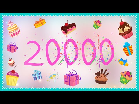 Нас 20000!Подарки подписчиков♥Я люблю вас!♥Ваша Саша