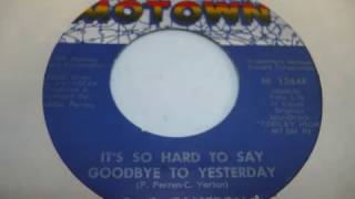 G  C  Cameron  -  It's So Hard To Say Goodbye To Yesterday