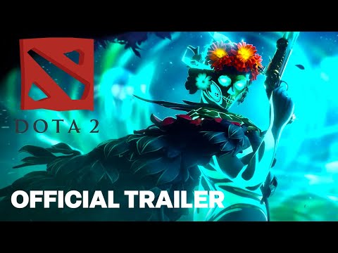 Dota 2 Muerta New Character Official Reveal Trailer