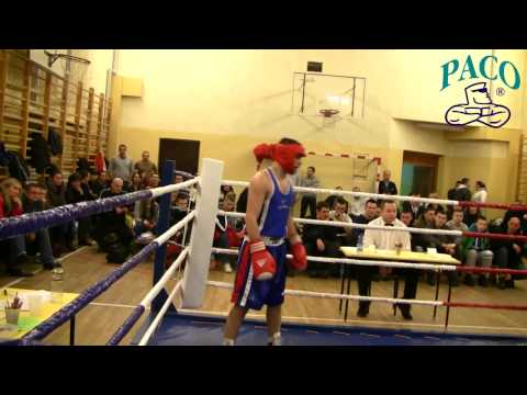 Pierwszy Turniej Lubelszczyzny w boksie: Grzegorz Chabros pewnie pokonał swojego rywala