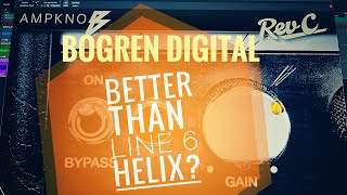 Video thumbnail for Bogren Digital AmpKnob Rev C vs Line 6 Helix - is it better? by Ed S
