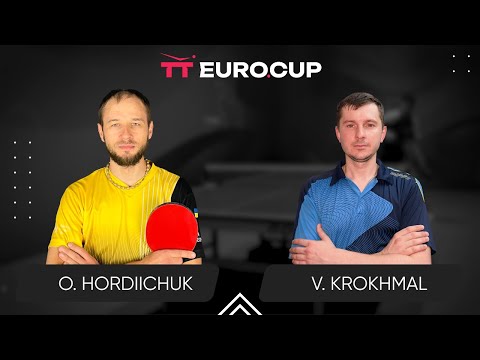 19:40 Oleksandr Hordiichuk - Vitalii Krokhmal 25.04.2024 TT Euro.Cup Ukraine Master. TABLE 3
