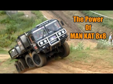 The Power of MAN KAT A1 8x8 Old Trucks German Military