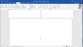 How to insert an A3 page in Word