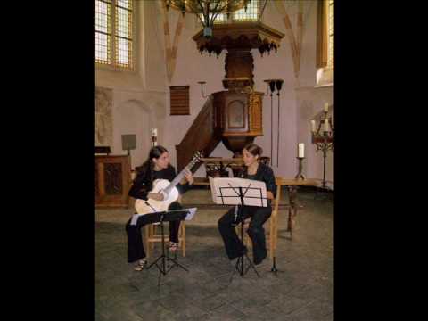 A. Hasselmans: Feuilles d'automne Op.45, M. & L. Carbone, clarinet & guitar duo