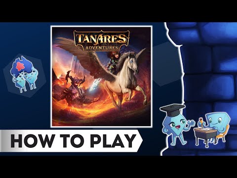 Arena: The Contest – Tanares Adventures🧝. How to Play Board Game, with Tarrant and Stella