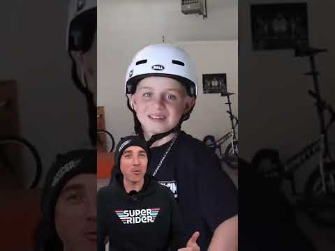 BMX Caiden Rides With Me!