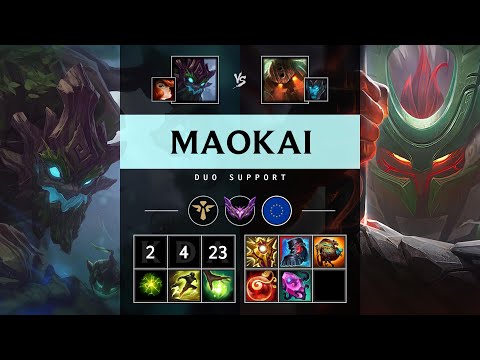 Maokai Support vs Nautilus - EUW Master Patch 25.16