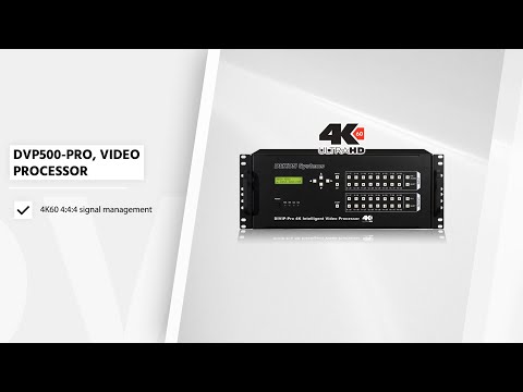 DEXON Systems - DVP500-PRO 4K60 short overview