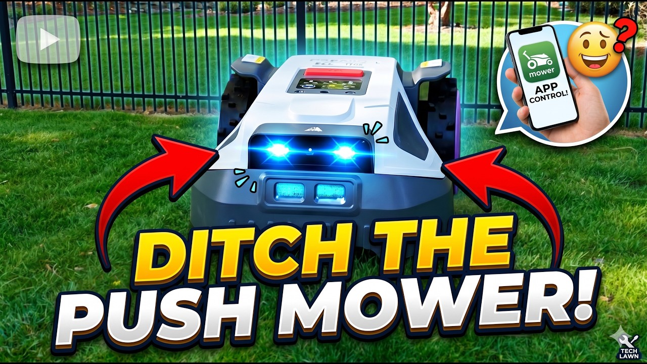 Say goodbye to boundary wires and sweaty Saturday mornings. Today we’re unboxing, setting up, and testing the new ANTHBOT M5 wire-free robot mower.