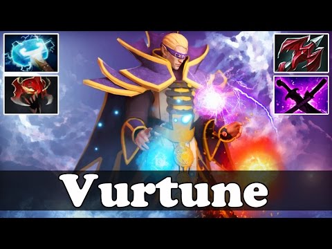 Vurtune Pro Invoker Craziest Build with Mask of Madness  - 2 Games Vol 116 - Dota 2