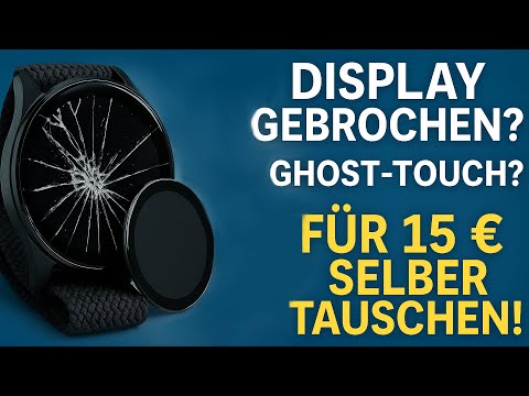 Replacing your smartwatch display – it’s that easy!