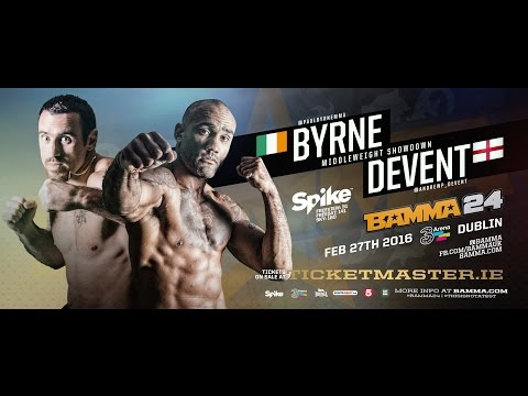 Andy DeVent vs Paul Byrne full fight