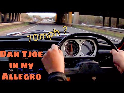 Dan Tjoe - in my Allegro ! - 70mph ! 1100 - 1300 Comparison