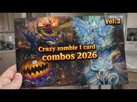 NEW! ヴェンデット ZOMBIE 1 CARD COMBO VOL 2 ft. VENDREAD - GUIDE/TUTORIAL+DECK PROFILE/LIST YUGIOH 2026.