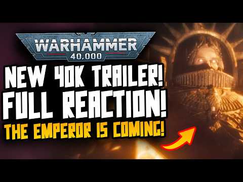 NEW 40K CINEMATIC! THE EMPEROR OF MANKIND IS BACK?! Recreation & Breakdown