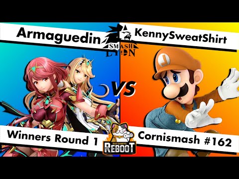 Cornismash #162 | WR 1 | Armaguedin (Aegis) vs KennySweatShirt (Luigi)