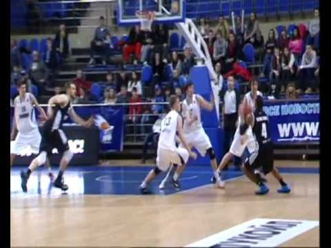 E.J.Rowland game winner VEF Riga - Triumph