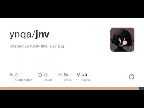 GitHub - ynqa/jnv: interactive JSON filter using jq