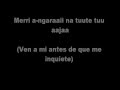 Kajra re - Bunty Aur Babli Lyrics 
